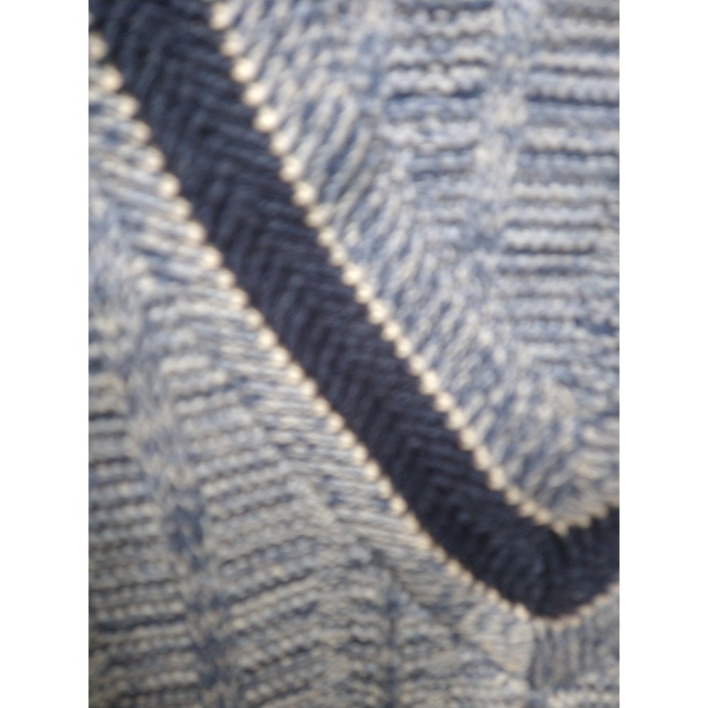 Men's JANTZEN Preppy Sweater‎ BLUE V NECK - XL Tall - Picture 2 of 5